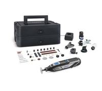 Dremel 8240-5/65 12V Cordless Platinum Multi-Tool Kit 2 Batteries + C