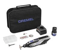 Dremel 8250 2.0 Ah 12V Li-Ion 5-tlg. accessories | Powerful kit with soft case, 5 accessories, battery + charger for grinding, milling, engraving, sheath repair/DIY
