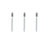 Dremel 83322 Silicon Carbide Grinding Stones, 3 Rotary Tool Accessories for Grinding, Sharpening and Engraving in Stone, Glass and Non-ferrous Metals
