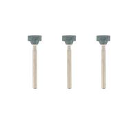 Dremel 85602 Silicon Carbide Grinding Stones Accessory Set, 3 Stones for Grinding, Sharpening and Engraving in Stone, Glass and Non-ferrous Metals (10,3 mm)