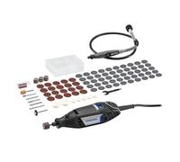 Dremel 3200 Rotatory Tool 130W, Multitool Kit with 1 Flexible Shaft Attachment, 90 Accessories, Variable Speed 10.000-35.000 RPM for Cutting, Carving, Sanding, Polishing, Routing, Grinding