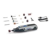 Dremel Lite 7760 Cordless Rotary Tool 3.6 Volt, Multi Tool Kit with 15 Accessories, Variable Speed 8,000-25,000 RPM for Engraving, Grinding, Sharpening, Cleaning and Sanding