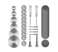 Dremel Cutting Discs for Rotary Tool - 36pcs Diamond Cutting Wheels, Plastic, Metal Cutting