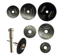 Dremel Cutting Discs, Rotary Tool Blades, Drill Cutting Wheel, Mini Circular Rotary Saw Blades with Screwdriver for Wood Plastic Metal Cutting