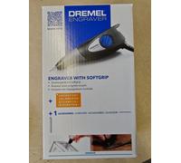 Dremel 290 Engraver - Compact Engraving Pen Tool with 3 Engraving Tips and 4 Craft Stencils for Engraving Wood, Metal, Ceramics, Plastic, Leather