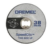 Dremel EZ SpeedClic Grinding Wheels - Pack 2 2615S541JA