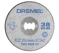 Dremel EZ SpeedClic SC456B Metal Cutting Wheel 12-pack, 12 Cutting Wheels with 38mm Cutting Diameter for Rotary Tools