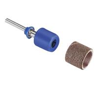 Dremel EZ SpeedClic Sanding Mandrel and Grit 60 Band for Wood 13 mm (SC407) | Accessory to shape materials, smooth surfaces and remove rust | Rotary Tool Compatible 3.2 mm Shank Size