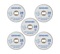 Dremel EZ SpeedClic SC456 Metal Cutting Wheel 5-pack, 5 Cutting Wheels with 38mm Cutting Diameter for Rotary Tool