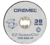 Dremel EZ SpeedClic SC456B Metal Cutting Wheel 12-pack, 12 Cutting Wheels with 38mm Cutting Diameter for Rotary Tools