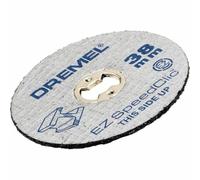 Dremel EZ SpeedClic SC456B Metal Cutting Wheel 12-pack, 12 Cutting Wheels with 38mm Cutting Diameter for Rotary Tools
