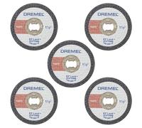 Dremel EZ476 1 1/2-Inch EZ Lock Rotary Tool Cut-Off Wheels for Plastic - 5 Pack
