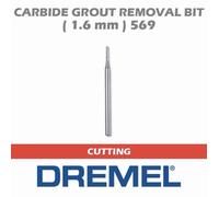 Dremel 2615056932 1.6mm tile grout removal bit