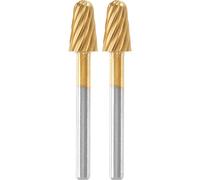 Dremel 117DM Max 6.4mm Curved Bull Nose Carving Bit High Speed Cutter