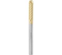 Dremel MAX Carving Bit 3,2mm (9903DM) Cylindrical-Shaped for Hardened Steel | High-Performance Titanium Coated Accessory for Metal, Hard Wood to Shape, Smooth Hard Material