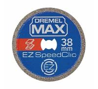 Dremel MAX High Performance Cutting Wheel (SC456DM) Metal Cutting Disc with EZ SpeedClic System, 38mm, Max Life Durability