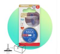 Dremel MAX High Performance Cutting Wheel (SC545DM) Diamond Coated Cutting Disc with EZ SpeedClic System, 38mm, Max Life Durability