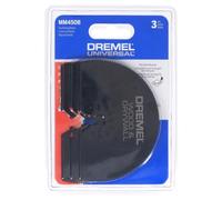 Dremel MM450B Universal Quick-Fit Multi-Max Wood Drywall Oscillating Tool Saw Blade, 3-Pack - Multi Tool Accessories- Perfect for Cutting Wood and Drywall, Black