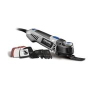 Dremel MM50-01 Multi-Max Oscillating DIY Tool Kit with Tool-Less Accessory Change- 5 Amp- Multi Tool with 30 Accessories- Compact Head & Angled Body- Drywall, Nails, Remove Grout & Sanding