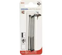 Dremel MS53 Metal Saw Blades for Table Saw MS20, Accessory Kit with 5 Saw Blades for Metalworking