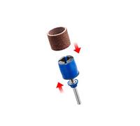 Dremel SC407 EZ SpeedClic Sanding Bands and Mandrel, Set of 2 Sanding Bands 13 mm (Grit 60/120) and 1 EZ SpeedClic Mandrel for Sanding, Shaping and Smoothing Wood and Plastic Materials