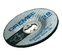 Dremel 2615S541J EZ SpeedClic Grinding Wheels 2 Pack