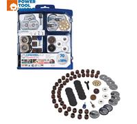 Dremel SC725 EZ SpeedClic Multipurpose Accessory Set x70 Pcs 2615E725JA