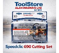 Dremel SC690 EZ SpeedClic Cutting Accessory Set x11 Pcs 2615S690JA