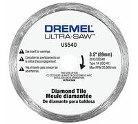 Dremel US540-01 Ultra-Saw 3.5-Inch Tile Diamond Blade, White
