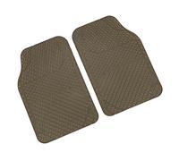Drena 2, Pair of Front Universal Floor Mats - Beige
