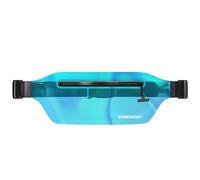 DRENCH Waterproof Bum Bag Blue Iridescent - Submersible Dry Bag Waist Pouch for Swimming, Snorkeling, Kayaking - Waterproof Phone Case, Underwater Cell Phone Holder, Travel Beach Dry Bag,Waist Pack