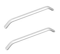 Dreneco 2 Pack Aluminum Alloy Kitchen Cupboard Handles Cabinet Handles Drawer Pulls Cupboard Knobs 192mm (Silver)
