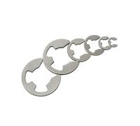 Dreneco M6 Stainless Steel E-Clip Snap Ring Retaining Snap Opening Ring Circlip