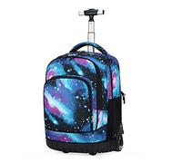 Dreneco School Bags for Boys Grils with Wheels, Rucksack for School Childrens, Luggage on Wheels Kids Trolley Backpack Rolling Children's Backpacks