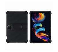 DRENGE Cover Compatible with TCL NXTPAPER 11 Plus 11.5 inch Tablet Case Soft Silicone Adjustable Stand Shockproof Kids Friendly(Black)