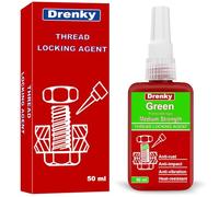 Drenky Thread Lock Medium Strength Threadlocker Green Threadlock 50ml Locktight for Bolts Nuts Screw Lock Tight Thread Locker Thread Sealant for Locking Sealing, Penetrating Threadlocker
