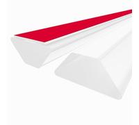 Drenky Wet Room Floor Barrier 2M Self-Adhesive Shower Tray Seal Silicone Shower Tray Sealing Strip Shower Floor Water Barrier for Wet and Dry Separation, Transparent