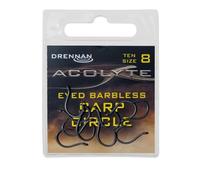 Drennan Acolyte Eyed Barbless Carp Circle (Size 8)