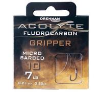 Drennan Acolyte Gripper Hooks to Fluorocarbon Micro Barbed (Size 16)