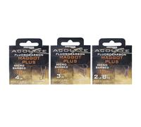 Drennan Acolyte Maggot Plus Hooks to Fluorocarbon Micro Barbed (Size 16)