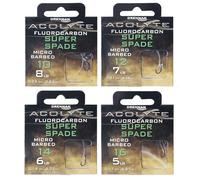 Drennan Acolyte Super Spade Hooks to Fluorocarbon Micro Barbed (Size 16)
