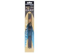 Drennan AS2 Carp Pole Rigs | 3m 0.4g Size 14 Barbless Wide Gape Hook | Professional Hand-Tied Pole Fishing Rigs | for F1s and Carp on Maggots, Casters, Sweetcorn and Soft Pellets | FRAB01