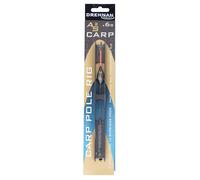 Drennan AS2 Carp Pole Rigs | 3m 0.6g Size 14 Barbless Wide Gape Hook | Professional Hand-Tied Pole Fishing Rigs | for F1s and Carp on Maggots, Casters, Sweetcorn and Soft Pellets | FRAB03