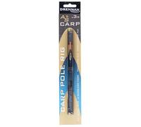 Drennan AS5 Carp Pole Rigs | 2.5m 0.3g Size 12 Barbless Margin Carp Hook | Professional Hand-Tied Pole Fishing Rigs | Heavy Duty Margin Rig for Large Carp in Shallow or Snaggy Areas | Code FRAE01