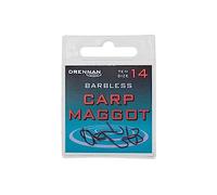 Drennan Carp Maggot Hooks - Barbless Size 12