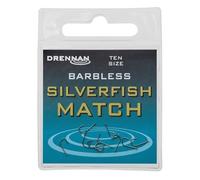 Drennan Barbless Silverfish Match Hooks - Size 22