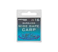 Drennan Barbless Wide Gape Carp Hooks - Size 10