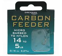Drennan carbon feeder hooks to nylon