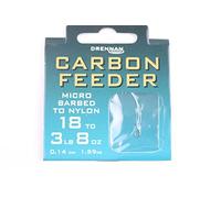 Drennan Carbon Feeder Hooks To Nylon - Size 18 to 3lb 8oz