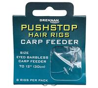 DRENNAN CARP FEEDER QUICKSTOP HAIR RIGS SIZE 10 - HNQCFD010
